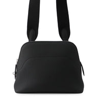 HERMES Bolide Messenger Black Togo Leather