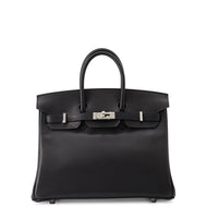HERMES Birkin Black Vovolupt Size 25