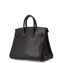 将图像加载到图库查看器中，HERMES Birkin Black Vovolupt Size 25
