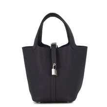 将图像加载到图库查看器中，HERMES Picotin Lock Caban Taurillon Clemence Size PM
