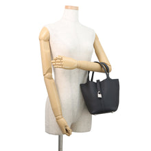 将图像加载到图库查看器中，HERMES Picotin Lock Caban Taurillon Clemence Size PM

