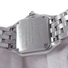 将图像加载到图库查看器中，CARTIER PANTHERE de Cartier SM W22mm×H30mm Stainless Steel White DialWSPN0006
