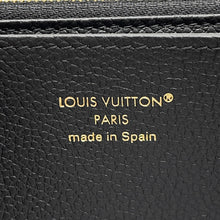 Load image into Gallery viewer, LOUIS VUITTON Zippy Wallet Noir/BeigeM80481 Bicolor Monogram Empreinte Leather
