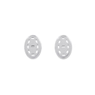 HERMES Point Sellier Earrings SV925