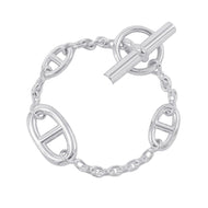 HERMES Chaine d'Ancre Farandole Bracelet Size XS SV925