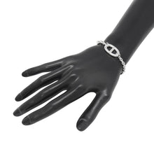 将图像加载到图库查看器中，HERMES Chaine d'Ancre Farandole Bracelet Size XS SV925
