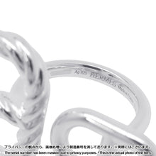 Load image into Gallery viewer, HERMES HERMES Chaine d'Ancre Area II Torsade Ring Size 51/#11 SV925
