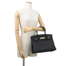 将图像加载到图库查看器中，HERMES Birkin Black Togo Leather Size 30
