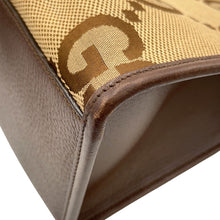 Load image into Gallery viewer, GUCCI Jumbo GG 2WAY Tote Bag Beige/Brown678839 Canvas Leather
