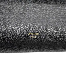 将图像加载到图库查看器中，CELINE Belt bag Black189153 Leather Size micro
