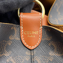 Load image into Gallery viewer, CELINE Triomphe Handbag Tan197142BZJ.04LU PVC Leather
