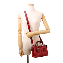 Load image into Gallery viewer, TOD’S D-Styling 2-Way Handbag Red Leather
