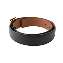 Load image into Gallery viewer, BURBERRY TB Logo Belt Size S Black8046538 Leather
