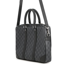 Load image into Gallery viewer, LOUIS VUITTON Port Documan Voyajaj NoirN40445 Damier Graphite
