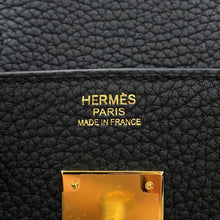 Load image into Gallery viewer, HERMES Birkin Black Togo Leather Size 30
