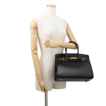 Load image into Gallery viewer, HERMES BirkinSellier Black Box Calf Leather Size 30
