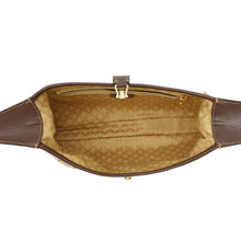 将图像加载到图库查看器中，GUCCI Jackie Slim 2WAY Bag Brown863137 GG Canvas Leather Size Medium

