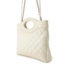 Load image into Gallery viewer, CHANEL CHANEL31 Shopping Bag WhiteAS4133 Shiny Calf Leather Size Small

