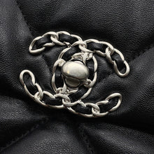 将图像加载到图库查看器中，CHANEL CHANEL 19 Dixneuf Matelasse Shoulder BlackAS1160 Lambskin Size Large
