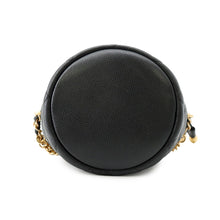 Load image into Gallery viewer, CHANEL Matelasse CC Logo Chain Mini Pouch BlackAP3111 Caviar Leather
