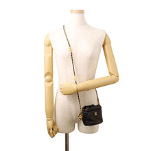 Load image into Gallery viewer, CHANEL Matelasse CC Logo Chain Mini Pouch BlackAP3111 Caviar Leather
