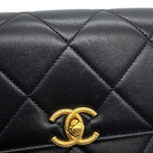 Load image into Gallery viewer, CHANEL Matelasse Mini Flap ChainShoulder Bag BlackAS4862 B16572 Lambskin
