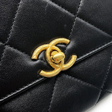 Load image into Gallery viewer, CHANEL Matelasse Mini Flap ChainShoulder Bag BlackAS4862 B16572 Lambskin
