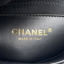 Load image into Gallery viewer, CHANEL Matelasse Mini Flap ChainShoulder Bag BlackAS4862 B16572 Lambskin
