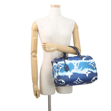 将图像加载到图库查看器中，LOUIS VUITTON Keepall Bandouliere BlueM45146 LV Escale Size 30
