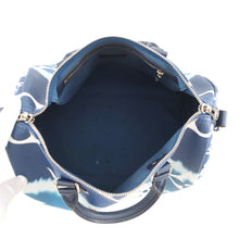 将图像加载到图库查看器中，LOUIS VUITTON Keepall Bandouliere BlueM45146 LV Escale Size 30
