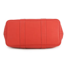 将图像加载到图库查看器中，HERMES Garden Party Rouge Pivoine Negonda Leather Size PM
