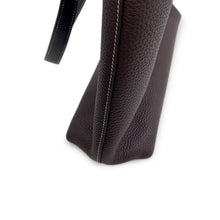 将图像加载到图库查看器中，HERMES Cabas Sellier RougeSellier/Caban Taurillon Clemence Size 31
