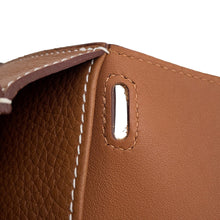 Load image into Gallery viewer, HERMES Halzan Gold Taurillon Clemence Size 25
