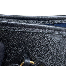 将图像加载到图库查看器中，LOUIS VUITTON Neverfull NoirM45685 Monogram Empreinte Leather Size MM
