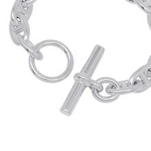 Load image into Gallery viewer, HERMES Chaine d'Ancre Bracelet 15 frames Size MM SV925
