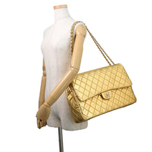 Load image into Gallery viewer, CHANEL Jumbo Matelasse Chain Shoulder GoldAS4661 Lambskin Size 40
