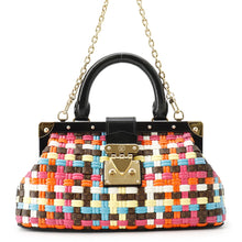 将图像加载到图库查看器中，LOUIS VUITTON MonogramClutch 2023Stainless Steel Noir/MulticolorM22323 Monogram Leather
