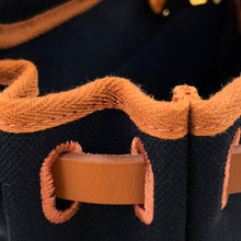 将图像加载到图库查看器中，HERMES Herbag zip Black/Natural Toile Military Vache Hunter Leather Size PM
