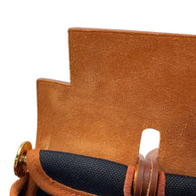 将图像加载到图库查看器中，HERMES Herbag zip Black/Natural Toile Military Vache Hunter Leather Size PM
