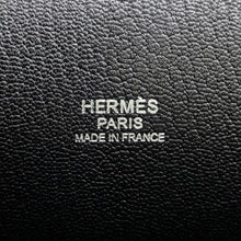 将图像加载到图库查看器中，HERMES Jypsiere Black Taurillon Clemence Size 31

