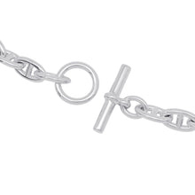 Load image into Gallery viewer, HERMES Chaine d'Ancre Necklace 35 frames Size GM SV925
