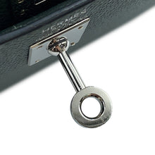 Load image into Gallery viewer, HERMES Kelly Sellier tricolor Vert Mangrove/Vert Almond/Black Epsom Size 25
