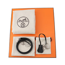 Load image into Gallery viewer, HERMES Kelly Sellier tricolor Vert Mangrove/Vert Almond/Black Epsom Size 25
