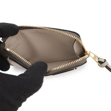 将图像加载到图库查看器中，LOEWE Coin purse Card holder Taupe Grey/TalcC660Z40X07 Soft grain calf
