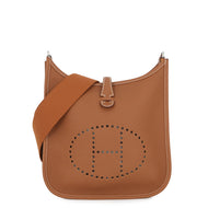 HERMES Evelyne3 Gold Taurillon Clemence Size 23