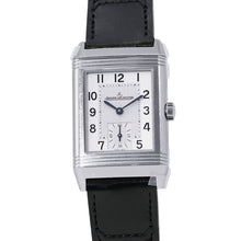 Load image into Gallery viewer, JAEGER-LE COULTRE Reverso Classic Small Second H40.1mm×W24.4mm Stainless Steel Leather Silver DialQ3868520
