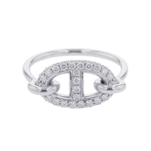 Load image into Gallery viewer, HERMES New Farandole Ring Size 51/#11H221625B 18K White Gold
