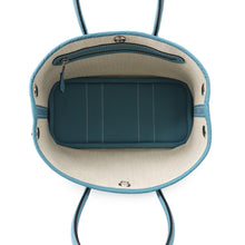 将图像加载到图库查看器中，HERMES Neo Garden New Blue Jean Negonda Leather Size 23
