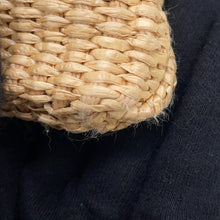 Load image into Gallery viewer, FENDI Pack Slim Clutch Beige/Black8BT337 Raffia Size Small

