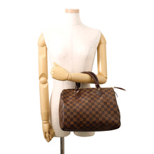 Load image into Gallery viewer, LOUIS VUITTON Speedy RedN41531 Damier Ebene Canvas Size 30
